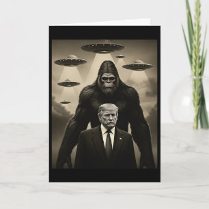 Trump Bigfoot UFO Alien Begegnung Invasion Uap Spa Karte