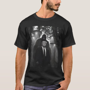 Trump Bigfoot UFO Außerirdische Begegnung Uap Inva T-Shirt