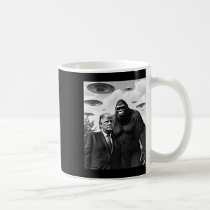Trump Bigfoot UFO Außerirdischer Begegnung Außerir Kaffeetasse