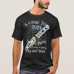 Trump Birthday Party Girl Boy Mama Vater Grad Clas T-Shirt
