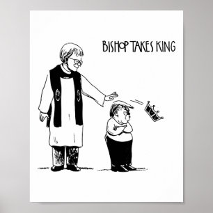 Trump-Bischof nimmt König Poster