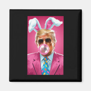 Trump bläst Kaugummi Politisch Republikaner Ostern Magnet