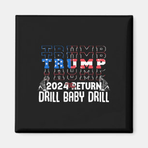 Trump-Bohrmaschine Byby Republikaner Lustiger Spru Magnet