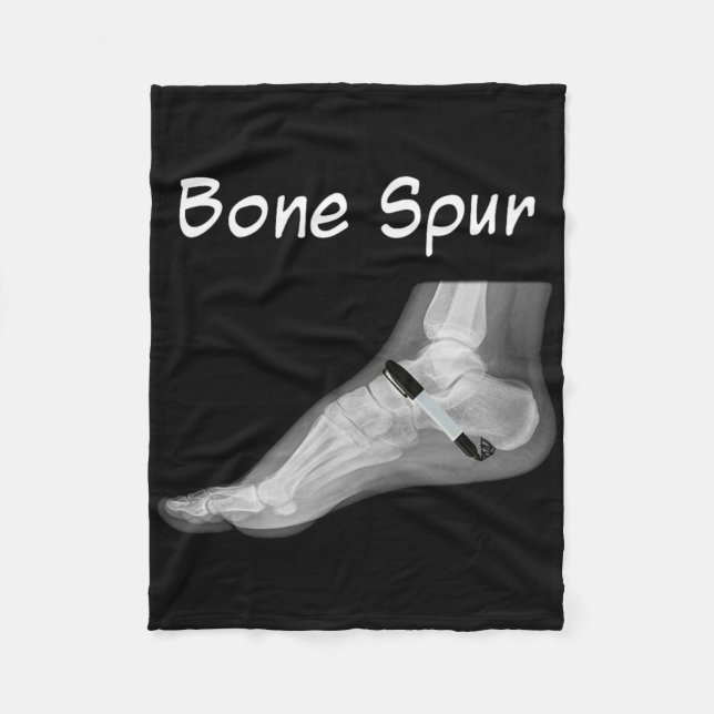 Trump Bone Spur Ink Pen Funny Anti Trump  Fleecedecke (Vorderseite)