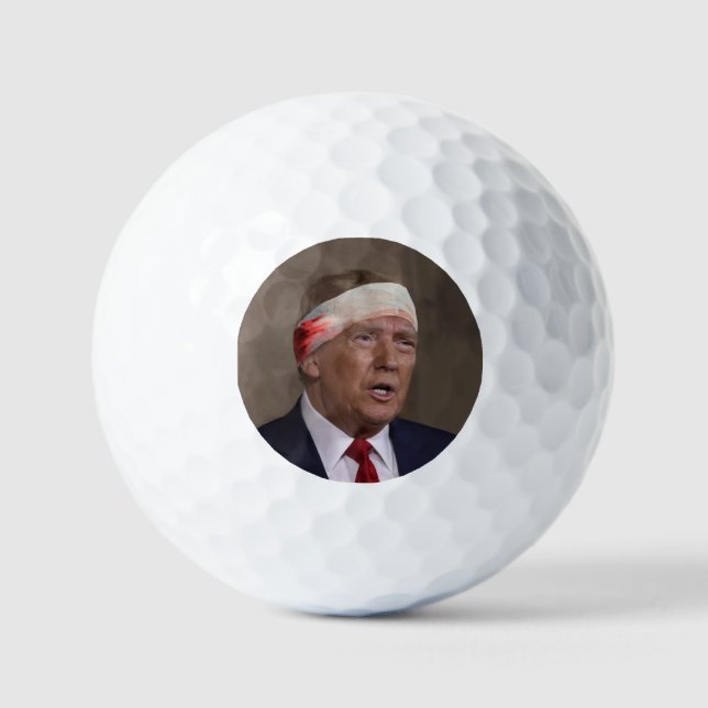 Trump Boo-Boo Golf Balls Golfball (Vorderseite)