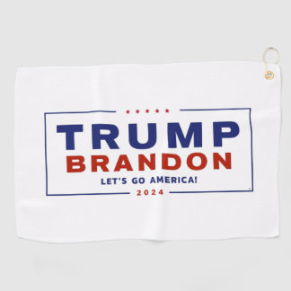 Trump Brandon 2024™ Election Golf Handtuch