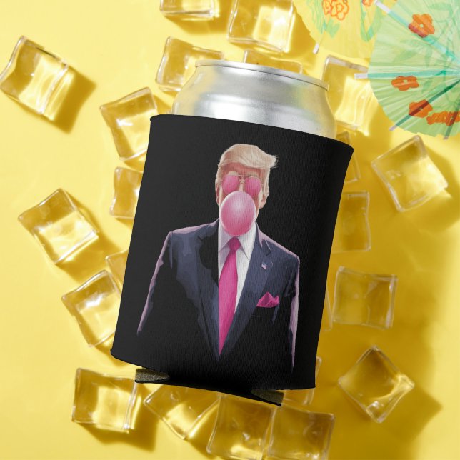 Trump Bubble Gum Dosenkühler (In Situ Sommer)