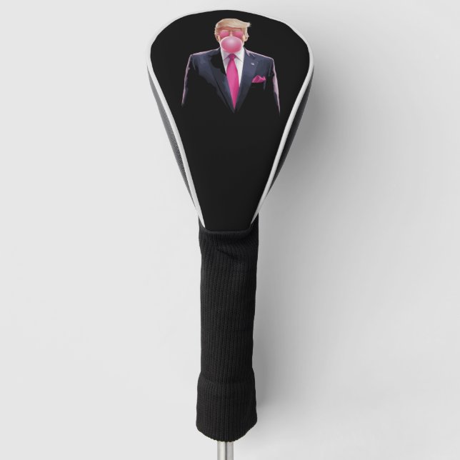Trump Bubble Gum Golf Headcover (Vorderseite)