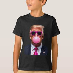 Trump Bubble Gum Pink T-Shirt