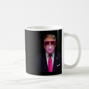 Trump Bubble Gum Shirt 2024 Abstimmung Präsident F Kaffeetasse