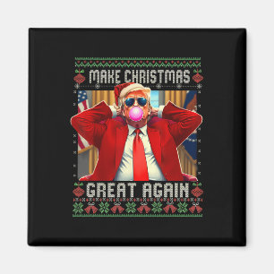 Trump Bubble Gum Weihnachten wieder großartig mach Magnet