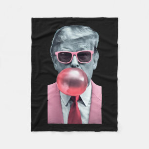 Trump Bubble Gum Yum 1 Fleecedecke