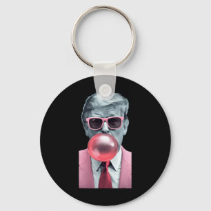 Trump Bubble Gum Yum Schlüsselanhänger