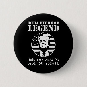 Trump: Bulletproof Legend, du hast wieder zweimal  Button