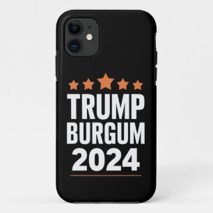Trump Burgum für Präsidentschaftswahl 2024, USA Case-Mate iPhone Hülle