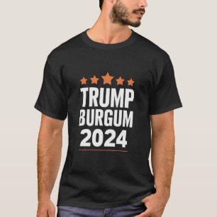 Trump Burgum für Präsidentschaftswahl 2024, USA T-Shirt