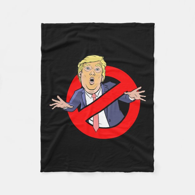 Trump Busters Resist Shirt Fleecedecke (Vorderseite)