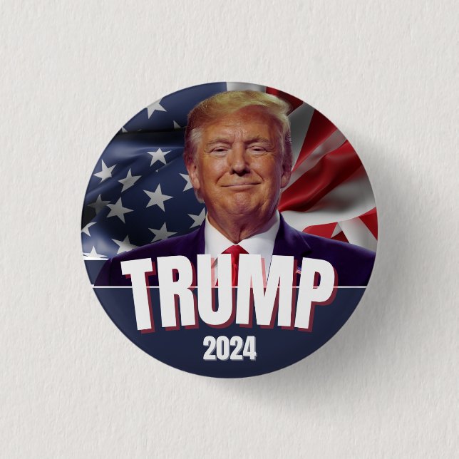 Trump Button Buttone (Vorderseite)
