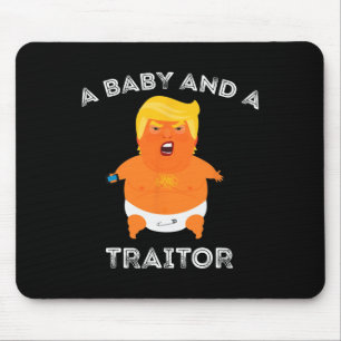 Trump Byby und ein verräter, lustiger Trump-Präsid Mousepad