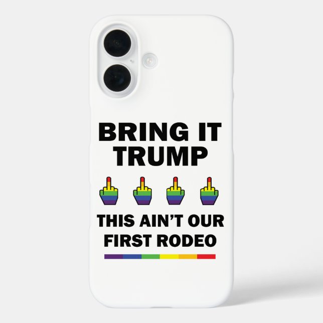 Trump Case-Mate iPhone Hülle (Rückseite)