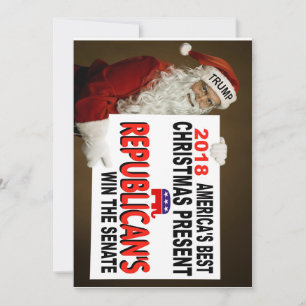 TRUMP CHRISTMAS CARD FEIERTAGSKARTE