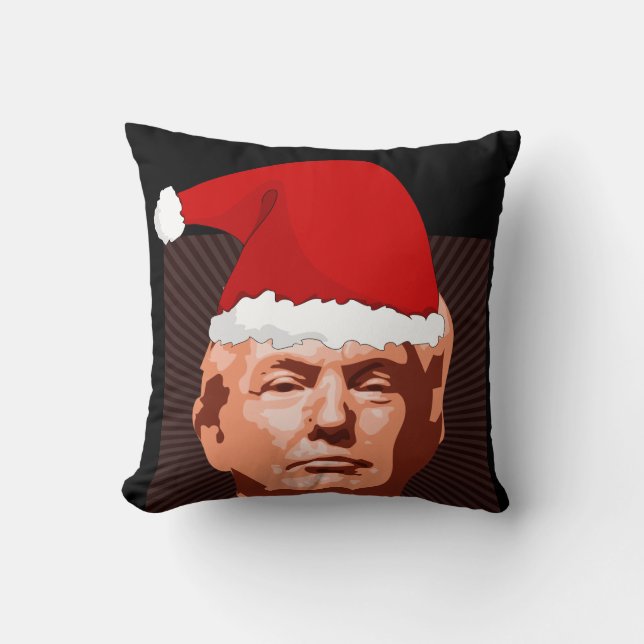 TRUMP CHRISTMAS PILLOWS KISSEN (Vorderseite)