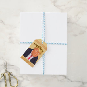 Trump/Chump-Geschenk-Anhänger Geschenkanhänger
