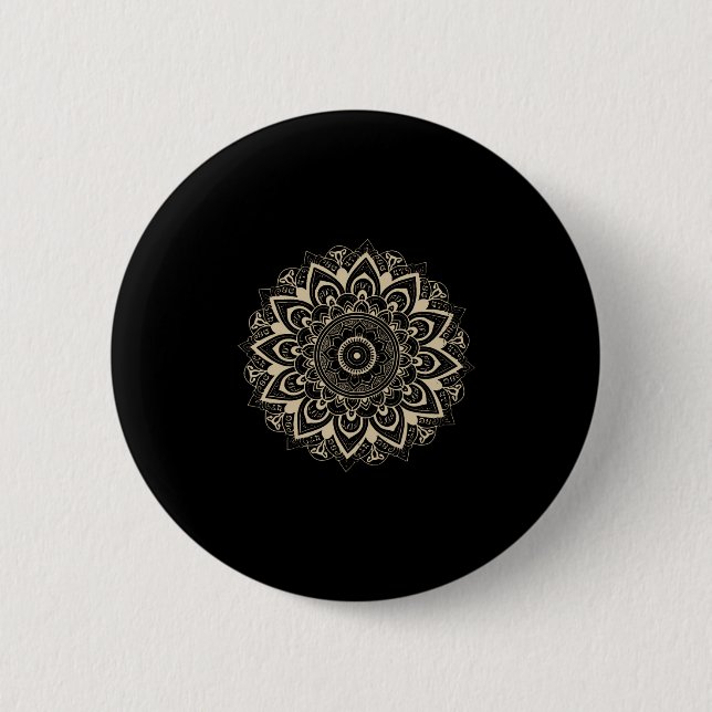 Trump Clic Mandala Stil 86 47 Subtile Resistenz 86 Button (Vorderseite)