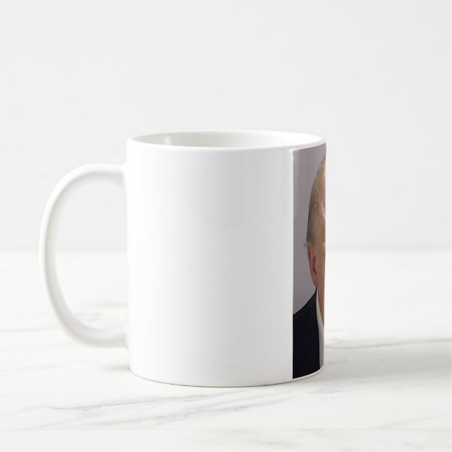 Trump Coffee Tasse (Links)