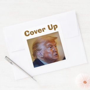 Trump/Cover Up Aufkleber