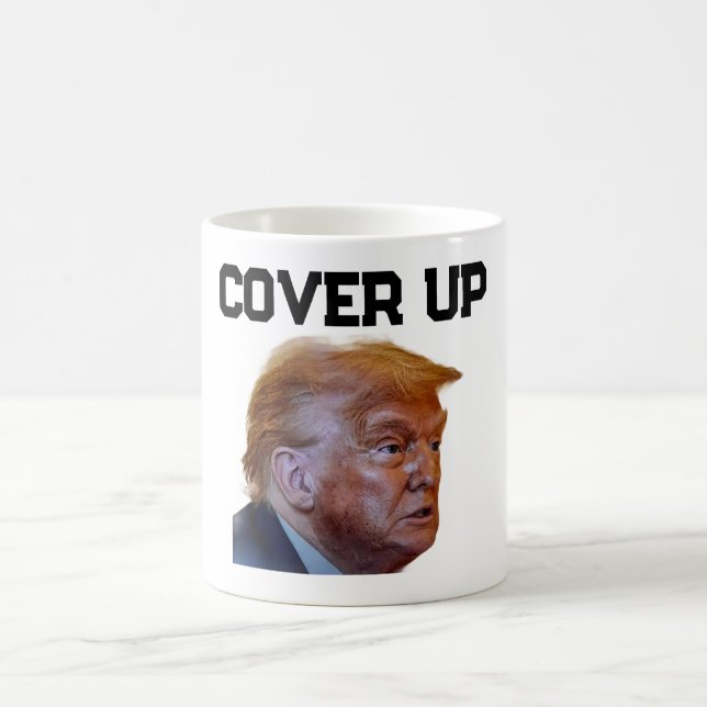 Trump Cover Up Coffee Mug Kaffeetasse (Mittel)