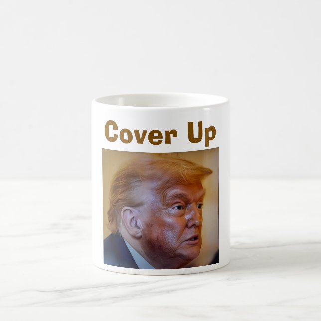 Trump/Cover Up Coffee Mug Kaffeetasse (Mittel)