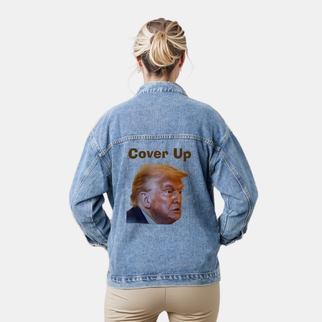 Trump/Cover Up Denim Jacke (Modell)