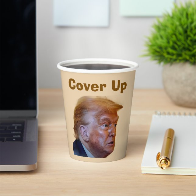 Trump/Cover Up Paper Cup Pappbecher (InSitu)