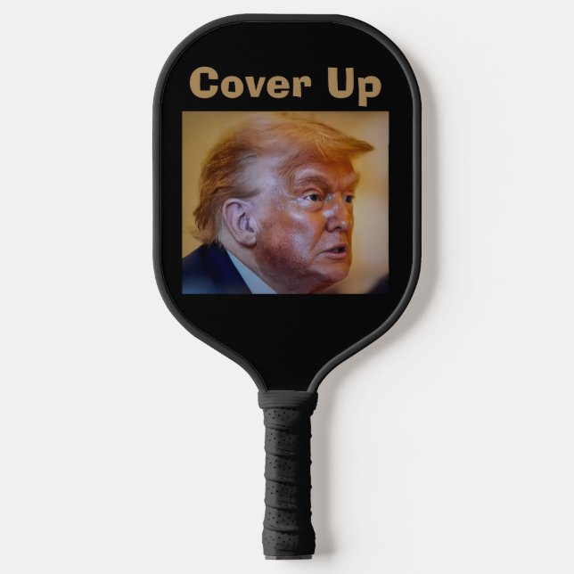Trump/Cover Up Pickleball Paddle (Vorderseite)