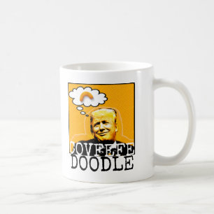 Trump Covfefe Gekritzel Kaffeetasse