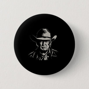 Trump Cowboy Usa 2024 Wahl Us Maga 1 Button