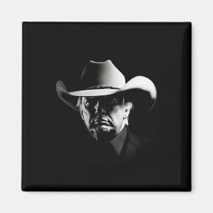 Trump Cowboy Usa 2024 Wahl Us Maga Magnet