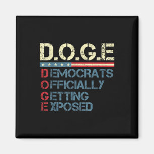 Trump D.o.g.e Doge Department of Government Magnet