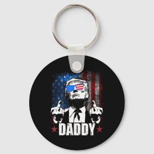 Trump Daddy 2025 Offizieller Trump Daddy Lustig 3  Schlüsselanhänger