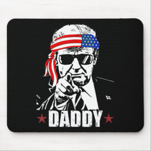 Trump Daddy 2025 Offizieller Trump Daddy Lustig Mousepad