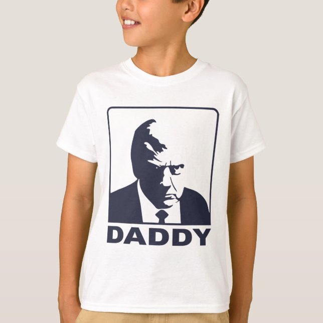 Trump Daddy 2025 Präsident  T-Shirt (Vorderseite)