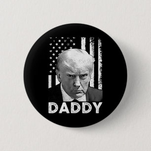Trump Daddy 2025 Präsident Unterstützer Männer Und Button
