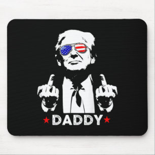 Trump Daddy 2025 Präsident Unterstützer Männer Und Mousepad