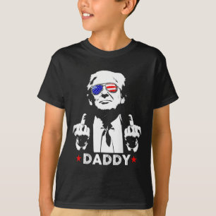 Trump Daddy 2025 Präsident Unterstützer Männer Und T-Shirt