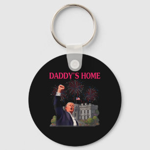 Trump Daddys Zuhause Bye Joe Biden lässt den Run f Schlüsselanhänger