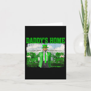 Trump Daddys Zuhause White House Funny Trump St Karte