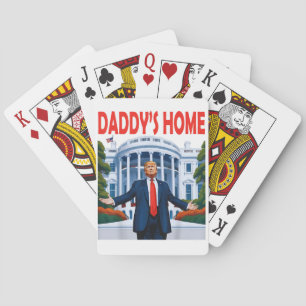 Trump Daddys Zuhause White House Geschenk Spielkarten
