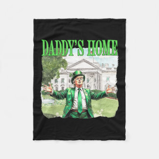 Trump Daddys Zuhause White House St Patricks Day 2 Fleecedecke