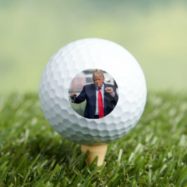 Trump Dance Funny Golfball